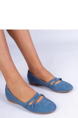 Baleriny Model Baronna N23-1002 Blue - PRIMO PRIMO