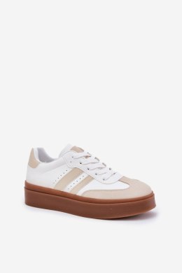 Buty Sportowe Model Ediriella 25SP26-9081 Beige/White - Step in style Step in style