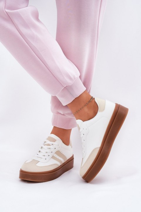 Buty Sportowe Model Ediriella 25SP26-9081 Beige/White - Step in style Step in style Buty Sportowe Model Ediriella 25SP26-9081 Beige/White - Step in style Step in style