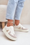 Buty Sportowe Model Goriette 8958 Beige - Step in style Step in style Buty Sportowe Model Goriette 8958 Beige - Step in style Step in style