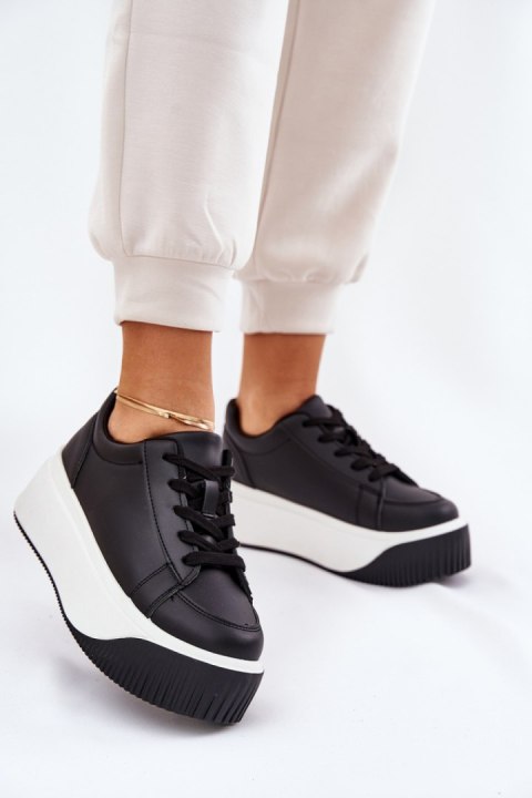 Buty Sportowe Model Tirvanis PL358 Black - Step in style Step in style Buty Sportowe Model Tirvanis PL358 Black - Step in style Step in style