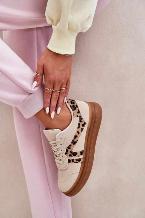 Buty Sportowe Model Totter PC2815 Beige - Step in style Step in style Buty Sportowe Model Totter PC2815 Beige - Step in style Step in style