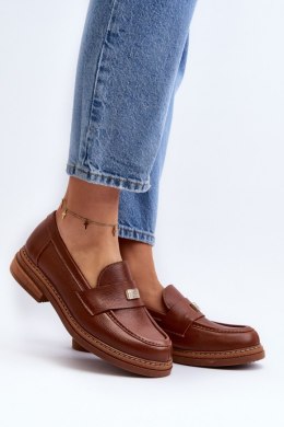 Mokasyny Model Zazoo 20165 Brown - Step in style Step in style
