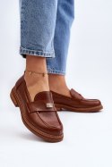 Mokasyny Model Zazoo 20165 Brown - Step in style Step in style Mokasyny Model Zazoo 20165 Brown - Step in style Step in style