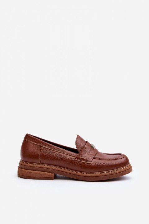 Mokasyny Model Zazoo 20165 Brown - Step in style Step in style Mokasyny Model Zazoo 20165 Brown - Step in style Step in style
