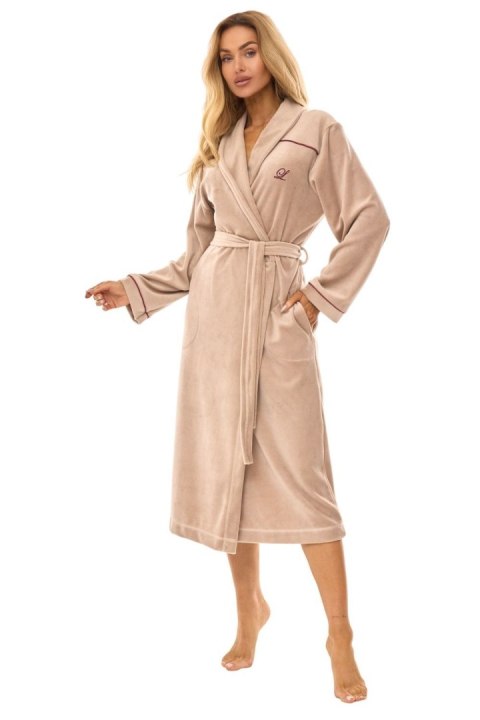 SZLAFROK DAMSKI DŁUGI 2508 R.3XL SZLAFROK DAMSKI DŁUGI 2508 R.3XL