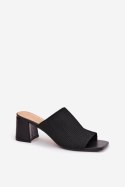 Sandał Klapki Model Wenilan FY35-1 Black - Step in style Step in style Sandał Klapki Model Wenilan FY35-1 Black - Step in style Step in style