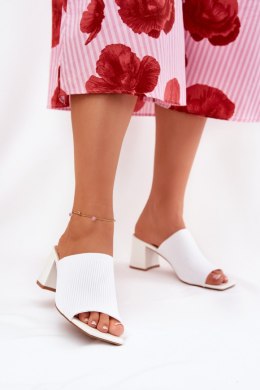 Sandał Klapki Model Wenilan FY35-1 White - Step in style Step in style