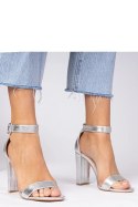 Sandały Model Miledia H8-296 Silver - PRIMO PRIMO Sandały Model Miledia H8-296 Silver - PRIMO PRIMO