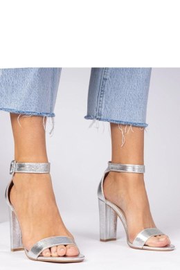 Sandały Model Miledia H8-296 Silver - PRIMO PRIMO