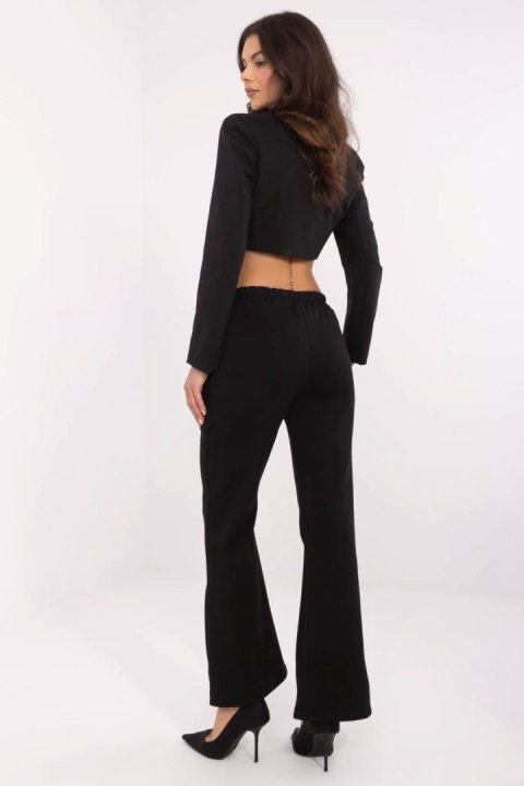 Spodnie Dresowe Model DHJ-SP-20518.12 Black - Italy Moda Italy Moda Spodnie Dresowe Model DHJ-SP-20518.12 Black - Italy Moda Italy Moda