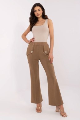 Spodnie Dresowe Model DHJ-SP-20518.12 Light Brown - Italy Moda Italy Moda