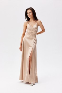 Sukienka Model Serena BEZ SUK0521 Beige - Roco Fashion Roco Fashion
