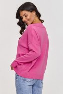 Sweter Damski Model S158 Baby Pink - Makadamia Makadamia Sweter Damski Model S158 Baby Pink - Makadamia Makadamia