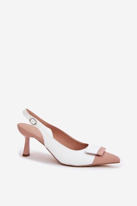Szpilki Model Ottoles 55-A12 White - Step in style Step in style Szpilki Model Ottoles 55-A12 White - Step in style Step in style