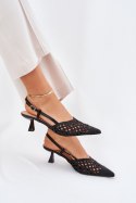 Szpilki Model Umirana 8338-302 Black - Step in style Step in style Szpilki Model Umirana 8338-302 Black - Step in style Step in style