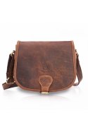 Torebka Model T-39-BR Brown - Galanter Galanter Torebka Model T-39-BR Brown - Galanter Galanter