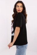 Tshirt Damski Model MI-TS-M3221.40P Black - Italy Moda Italy Moda Tshirt Damski Model MI-TS-M3221.40P Black - Italy Moda Italy Moda