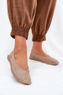 Baleriny Model Big Star RR274082 Beige - Step in style Step in style Baleriny Model Big Star RR274082 Beige - Step in style Step in style