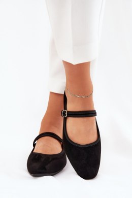Baleriny Model Vikilora L2850 Black - Step in style Step in style