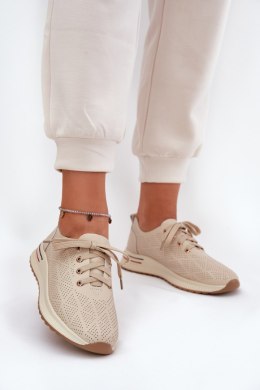 Buty Sportowe Model Artiker 54C1759 Beige - Step in style Step in style