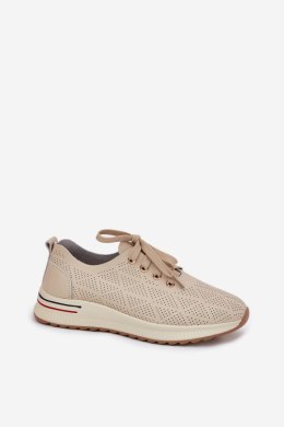 Buty Sportowe Model Artiker 54C1759 Beige - Step in style Step in style