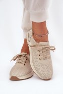 Buty Sportowe Model Artiker 54C1759 Beige - Step in style Hurtownia odzieży on-line, moda damska, bielizna i obuwie dla kobiet - Step in style Buty Sportowe Model Artiker 54C1759 Beige - Step in style Hurtownia odzieży on-line, moda damska, bielizna i obuwie dla kobiet - Step in style