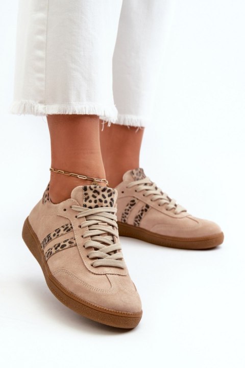 Buty Sportowe Model Zazoo N1068 Beige - Step in style Step in style Buty Sportowe Model Zazoo N1068 Beige - Step in style Step in style