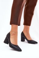 Czółenka Model Deonira KJ-42 Black - Step in style Step in style Czółenka Model Deonira KJ-42 Black - Step in style Step in style