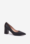 Czółenka Model Deonira KJ-42 Black - Step in style Step in style Czółenka Model Deonira KJ-42 Black - Step in style Step in style