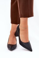 Czółenka Model Deonira KJ-42 Black - Step in style Step in style Czółenka Model Deonira KJ-42 Black - Step in style Step in style