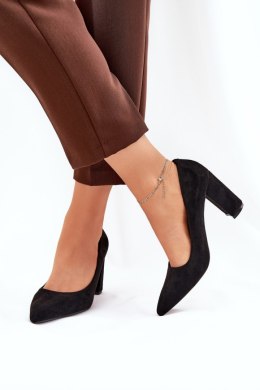 Czółenka Model Ellinoria AH-10 Black - Step in style Step in style