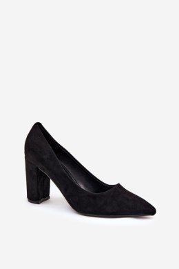 Czółenka Model Ellinoria AH-10 Black - Step in style Step in style