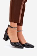 Czółenka Model Nossabel LY-9279-1 Blackj - Step in style Step in style Czółenka Model Nossabel LY-9279-1 Blackj - Step in style Step in style