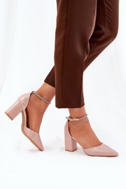 Czółenka Model Nossabel LY-9279-2 Beige - Step in style Step in style