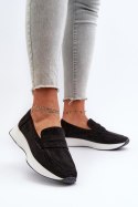Mokasyny Model Inesqua 22-325 Black - Step in style Step in style Mokasyny Model Inesqua 22-325 Black - Step in style Step in style
