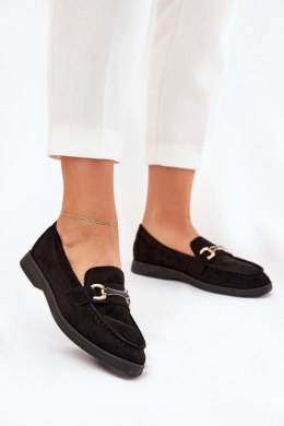 Mokasyny Model Labirae 23502 Black - Step in style Step in style