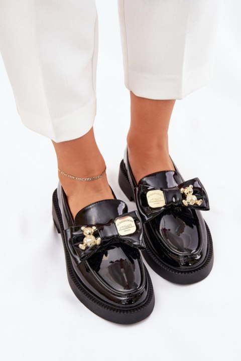 Mokasyny Model Leandriel G1769 Black - Step in style Step in style Mokasyny Model Leandriel G1769 Black - Step in style Step in style