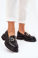 Mokasyny Model Ravalissea 1-708 Black - Step in style Step in style Mokasyny Model Ravalissea 1-708 Black - Step in style Step in style