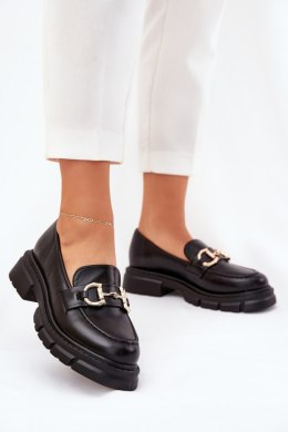 Mokasyny Model Ravalissea 1-708 Black - Step in style Step in style