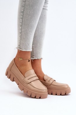 Mokasyny Model Seravisa 58275 Beige - Step in style Step in style