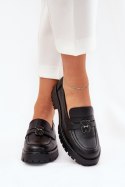Mokasyny Model Vinceza 18109 Black - Step in style Step in style Mokasyny Model Vinceza 18109 Black - Step in style Step in style