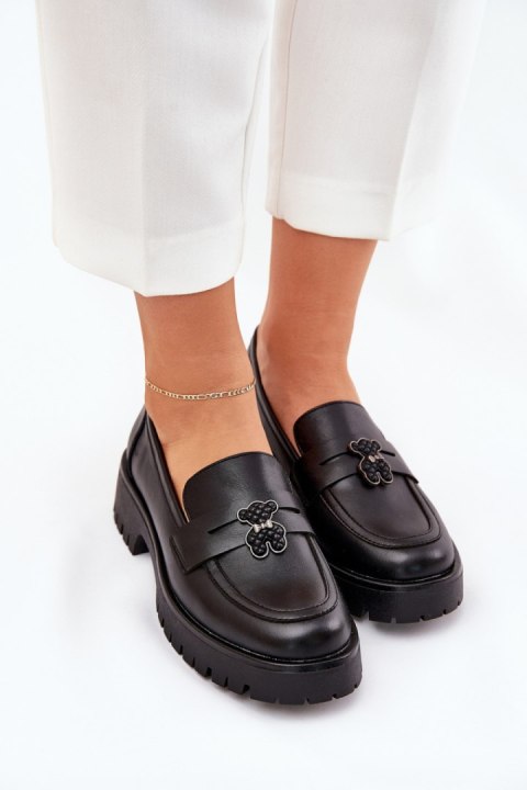 Mokasyny Model Vinceza 18109 Black - Step in style Step in style Mokasyny Model Vinceza 18109 Black - Step in style Step in style