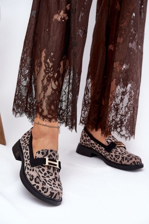 Mokasyny Model Vinceza 66792 Grey - Step in style Step in style Mokasyny Model Vinceza 66792 Grey - Step in style Step in style