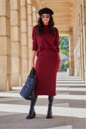 Bluzka Model Lydia BOR BLU0168 Bordo - Roco Fashion Roco Fashion Bluzka Model Lydia BOR BLU0168 Bordo - Roco Fashion Roco Fashion
