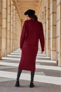 Bluzka Model Lydia BOR BLU0168 Bordo - Roco Fashion Roco Fashion Bluzka Model Lydia BOR BLU0168 Bordo - Roco Fashion Roco Fashion