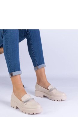Mokasyny Model Talentino B2727-BI Beige - PRIMO PRIMO
