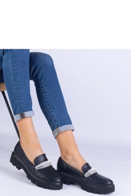 Mokasyny Model Talentino B2727-BI Black - PRIMO PRIMO