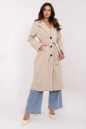 Płaszcz Damski Model MO-PL-1804.00 Beige - Italy Moda Italy Moda