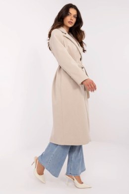Płaszcz Damski Model MO-PL-1804.00 Beige - Italy Moda Italy Moda
